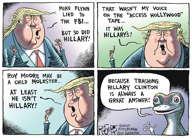 Rob Rogers Comic Strip for December 05, 2017 