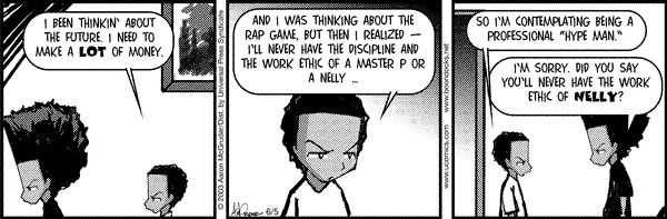 The Boondocks Comic Strip for January 06, 2011 