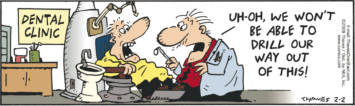 Frank and Ernest Comic Strip for February 02, 2009 