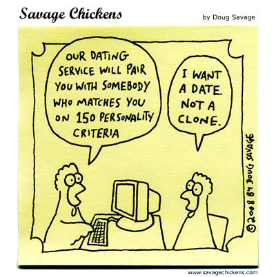 Savage Chickens Comic Strip for February 01, 2018 