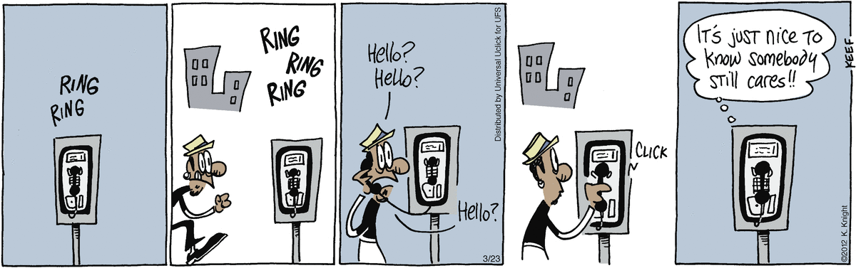The Knight Life Comic Strip for March 23, 2012 