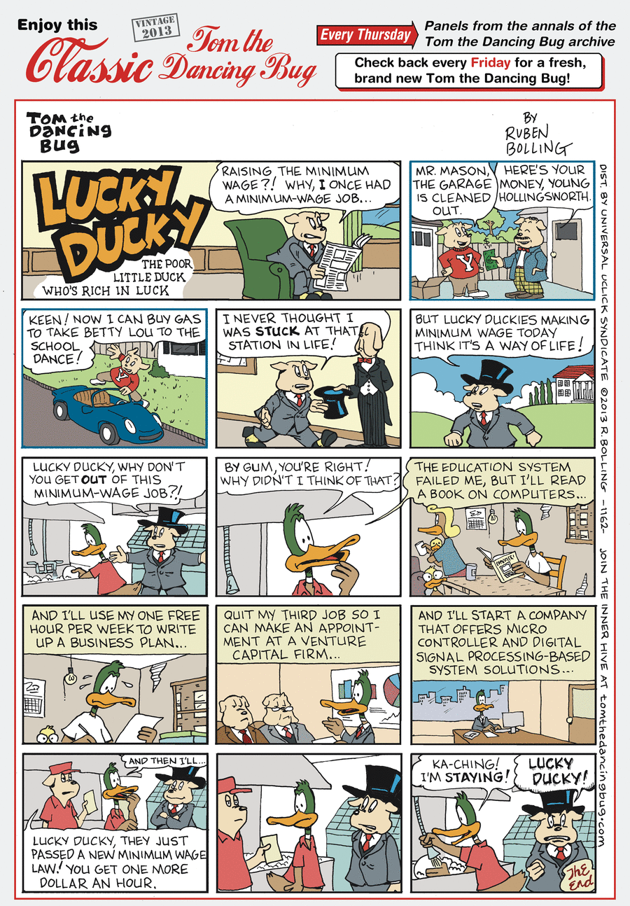 Tom the Dancing Bug Comic Strip for February 27, 2020 