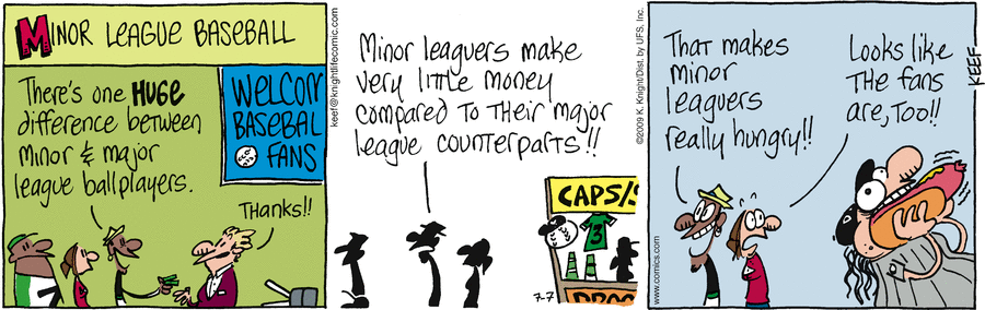 The Knight Life Comic Strip for July 07, 2009 