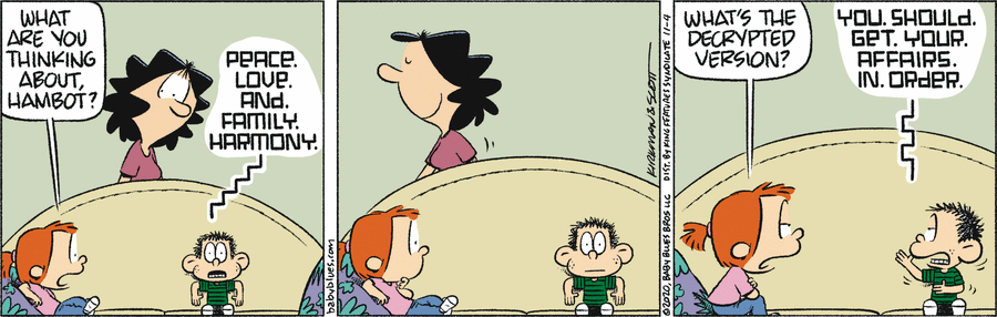 Baby Blues Comic Strip for November 04, 2020 