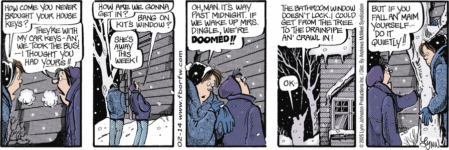 For Better or For Worse Comic Strip for February 14, 2025 