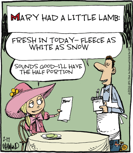 Reality Check Comic Strip for February 17, 2016 
