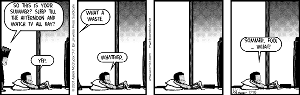 The Boondocks Comic Strip for April 23, 2024 