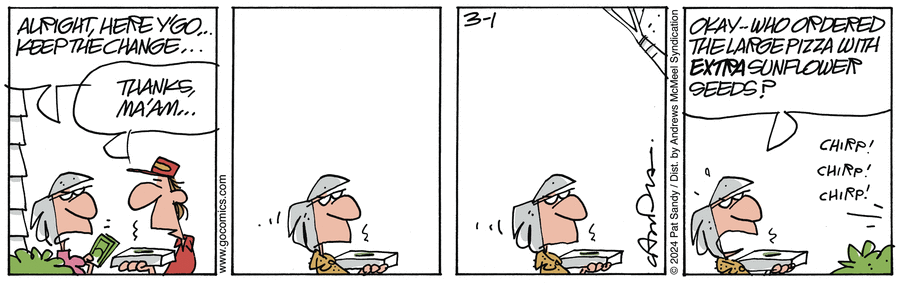 Next Door Neighbors Comic Strip for March 01, 2024 