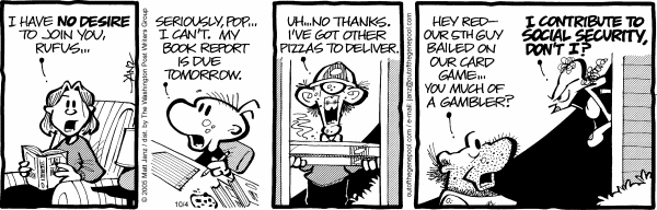 Out of the Gene Pool Re-Runs Comic Strip for February 16, 2025 