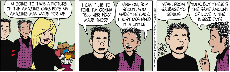 Luann Comic Strip for February 15, 2025 