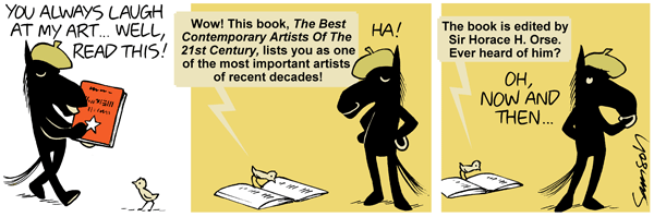 Dark Side of the Horse Comic Strip for July 28, 2010 