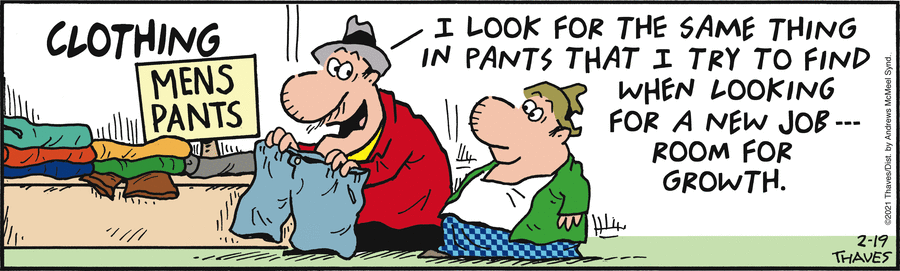 Frank and Ernest Comic Strip for February 19, 2021 