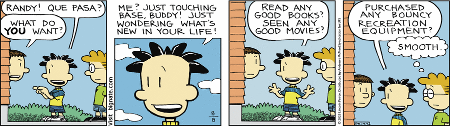 Big Nate Comic Strip for August 08, 2023 