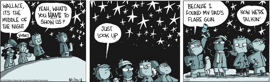 Wallace the Brave Comic Strip for December 31, 2022 