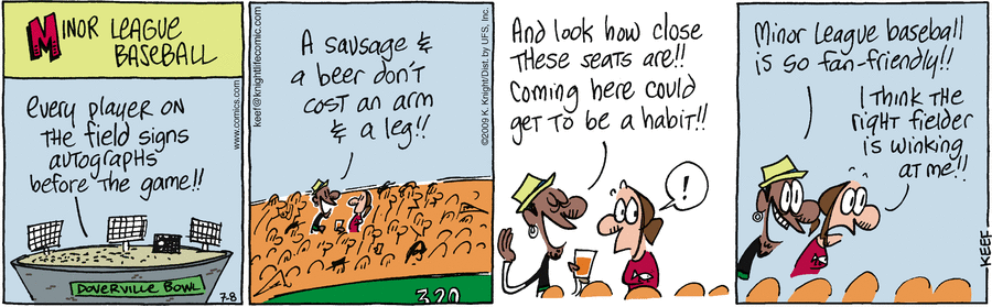The Knight Life Comic Strip for July 08, 2009 