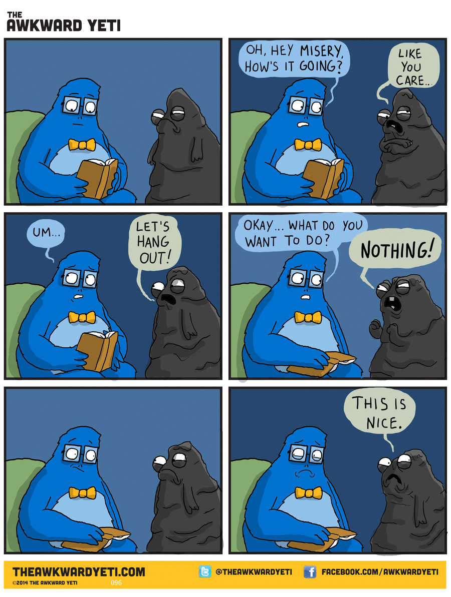 The Awkward Yeti Comic Strip for January 29, 2015 