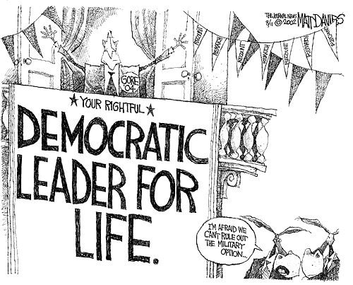 Matt Davies Comic Strip for August 09, 2002 