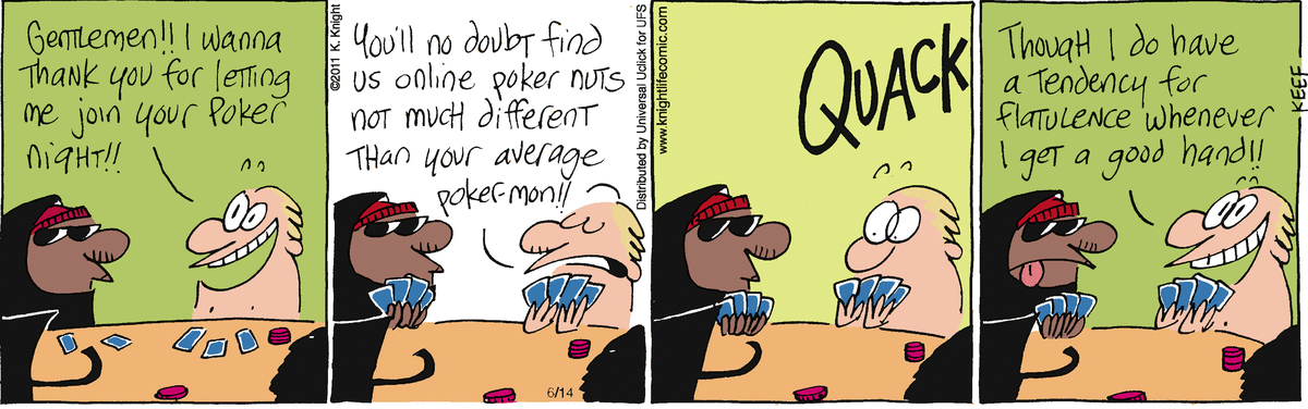 The Knight Life Comic Strip for June 14, 2011 