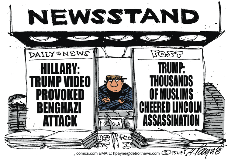 Henry Payne Comic Strip for December 24, 2015 