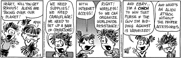 Heart of the City Comic Strip for October 04, 2005 
