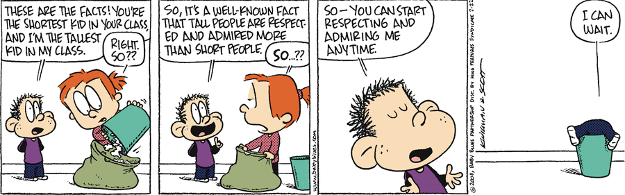 Baby Blues Comic Strip for February 22, 2008 