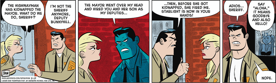 Rip Haywire Comic Strip for February 17, 2025 