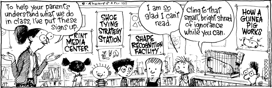 Cul de Sac Comic Strip for October 02, 2012 
