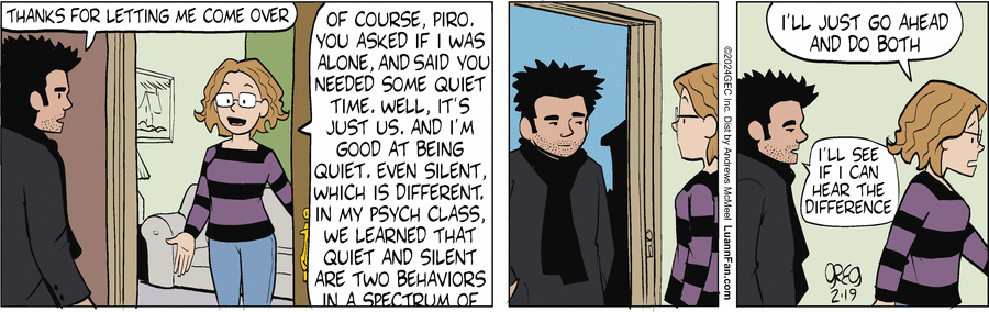 Luann Comic Strip for February 19, 2024 
