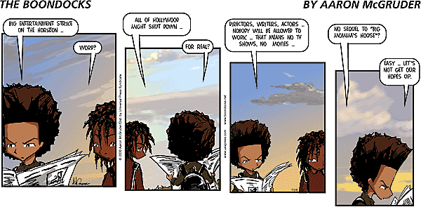 The Boondocks Comic Strip for May 11, 2008 