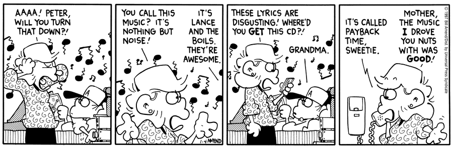 FoxTrot Classics Comic Strip for January 04, 2008 