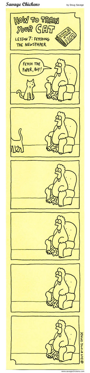 Savage Chickens Comic Strip for July 02, 2018 