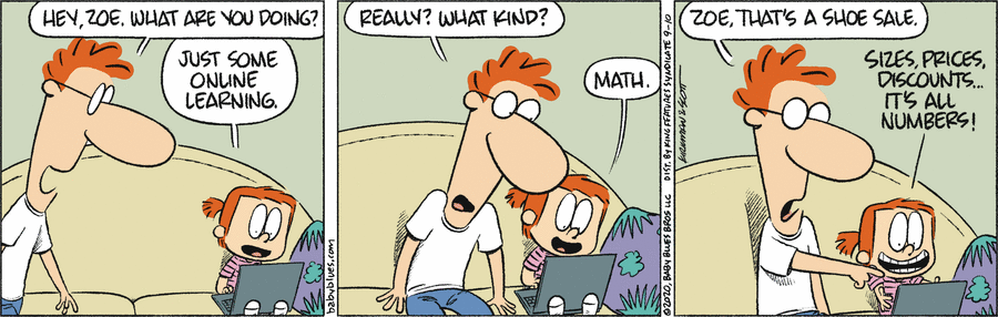 Baby Blues Comic Strip for September 10, 2020 