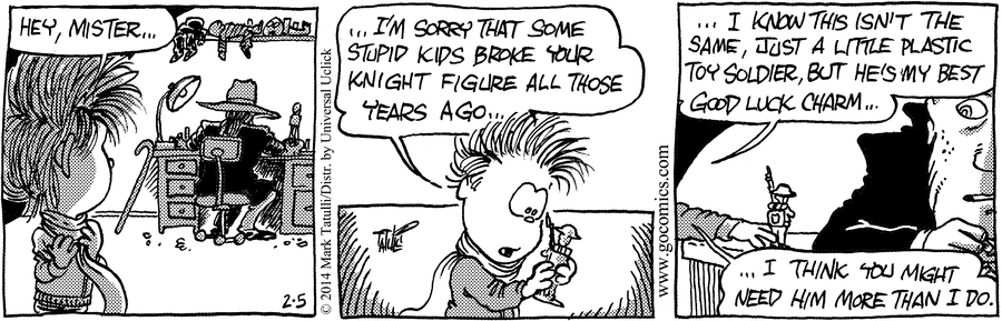 Heart of the City Comic Strip for February 05, 2014 