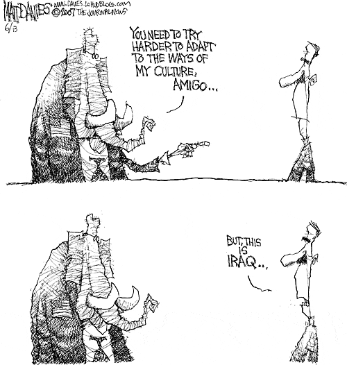 Matt Davies Comic Strip for June 13, 2007 