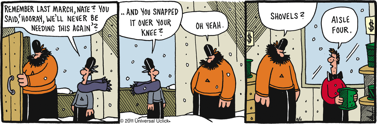 Overboard Comic Strip for November 11, 2011 