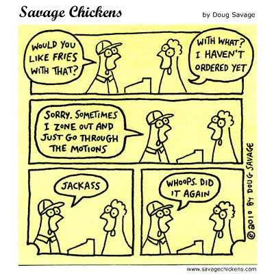 Savage Chickens Comic Strip for May 21, 2014 