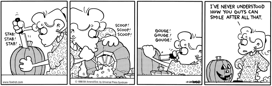 FoxTrot Classics Comic Strip for October 20, 2009 