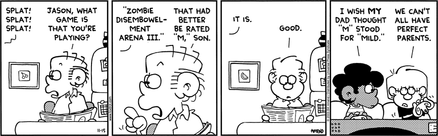 FoxTrot Comic Strip for November 15, 2003 