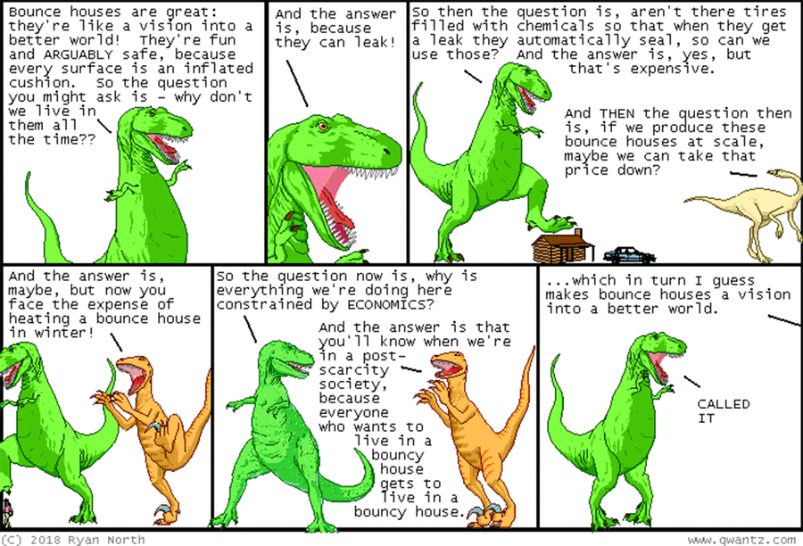 Dinosaur Comics Comic Strip for February 07, 2025 