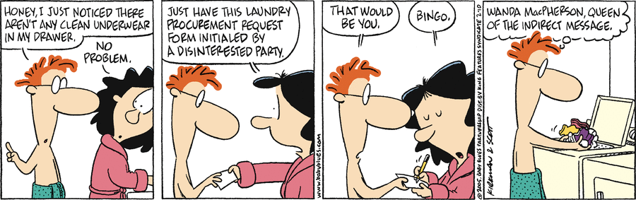 Baby Blues Comic Strip for February 10, 2005 