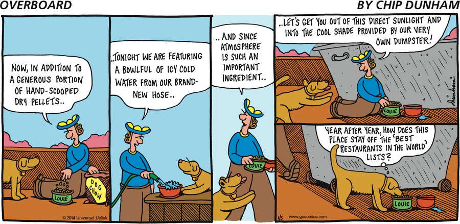 Overboard Comic Strip for January 05, 2014 
