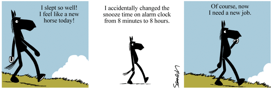 Dark Side of the Horse Comic Strip for April 27, 2018 