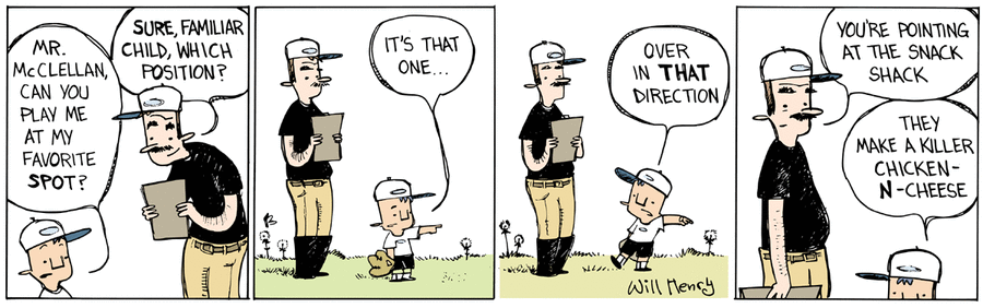Wallace the Brave Comic Strip for April 15, 2016 