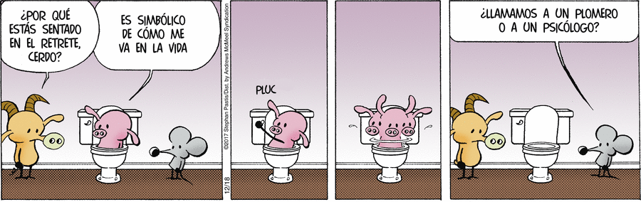 Perlas para los Cerdos Comic Strip for January 10, 2025 
