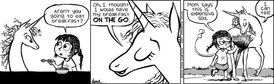 Phoebe and Her Unicorn Comic Strip for June 14, 2012 