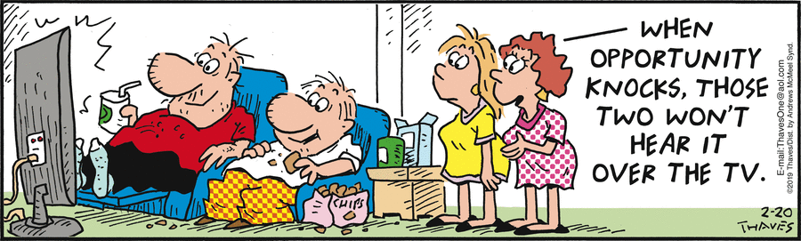 Frank and Ernest Comic Strip for February 20, 2019 