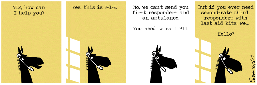 Dark Side of the Horse Comic Strip for August 22, 2013 