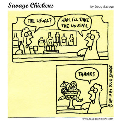 Savage Chickens Comic Strip for May 07, 2014 