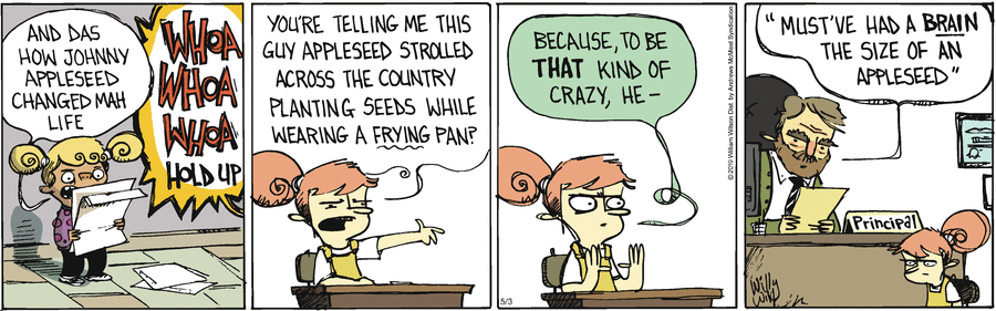 Wallace the Brave Comic Strip for May 03, 2019 
