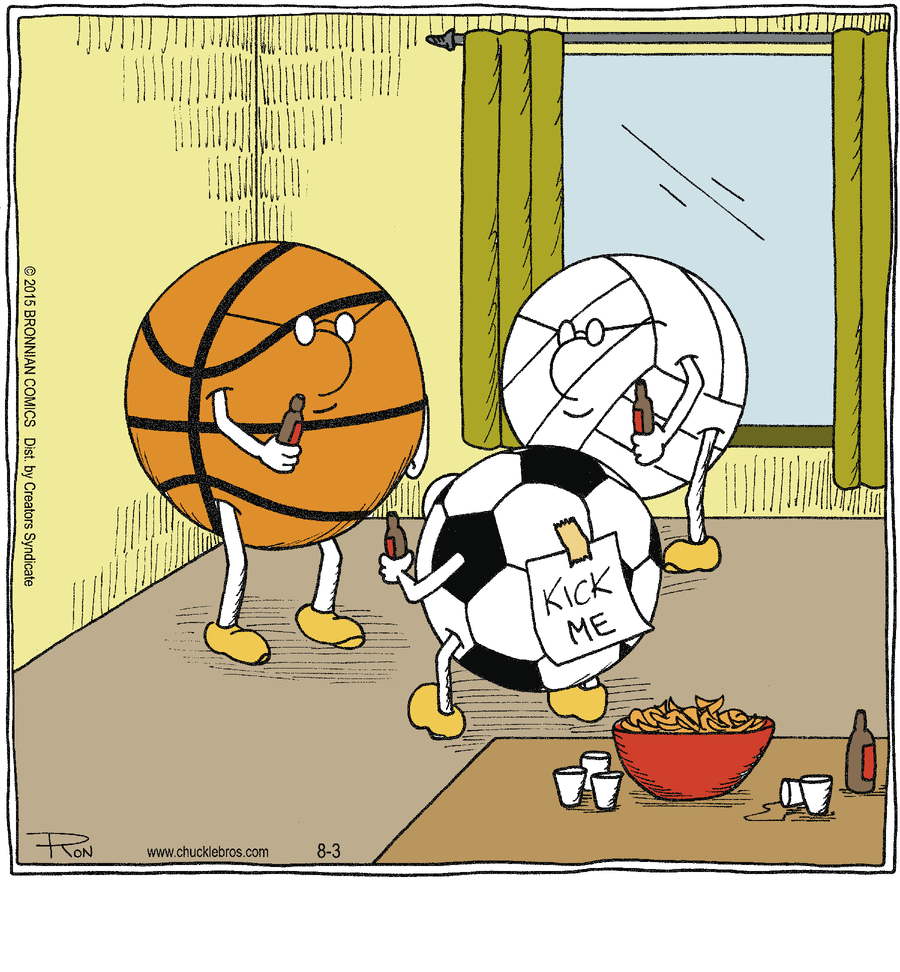 Chuckle Bros Comic Strip for August 03, 2015 